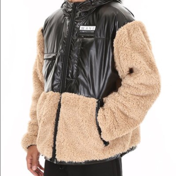 Alexander wang jacket with faux fur Khaki - Picture 3 of 3